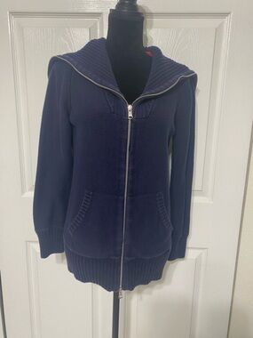 LRL Lauren jeans Ralph Lauren jacket blue front zipper size large